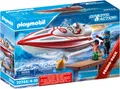 Produktbild: PLAYMOBIL Family Fun 70744 Speedboot mit Unterwassermotor