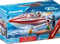 Produktbild: Playmobil Speedboot mit Unterwassermotor (70744)