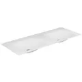 Produktbild: KEUCO EDITION 11 Einbau-Doppelwaschtisch aus Varicor, 1750x17x535mm, ohne Hahnloch, weiß, 31280701700