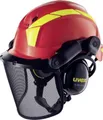 Produktbild: Uvex 9772 9774238 Forstschutzhelm Rot