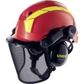 Produktbild: uvex 9772 9774238 Forstschutzhelm Rot