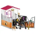 Produktbild: Schleich Horse Club 42437 Pferdebox m. Tori & Princess