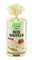 Produktbild: Bio Reiswaffeln mit Sesam 100g - Byodo | Vegan & Glutenfrei | Leicht-nussiger Geschmack | Lange Haltbarkeit durch Frische-Folie | 100% Bio-Zutaten aus Bio-Reis und Sesam