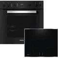 Produktbild: MIELE TwinSet Comfort Induktion (Backofen H 2459 I und Kochfeld KM 7061 FR), Einbauherdset (Induktionskochfeld, , 76 l)