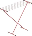 Produktbild: Rörets - Wäscheständer Compact Rosé - 5,5m Trockenlänge & Aufbewahrungshaken - 32x90x83 cm - Wäschentrocken mit Qualität und Funktionalität von Schwedens führender Wächeständermarke