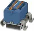 Produktbild: PHOENIX CONTACT Verteilerblock, 3273222, PTFIX 6/12X2,5-NS35A BU