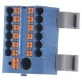 Produktbild: Phoenix Verteilerblock 0,14-4qmm, blau PTFIX6/12X2,5NS35ABU