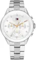 Produktbild: Tommy Hilfiger Multifunktionsuhr MELLIE 1782707, Quarzuhr, Armbanduhr, Damen, Datum, Glaskristalle, Edelstahlarmband