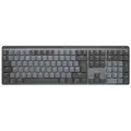Produktbild: Logitech Master Series MX Mechanical - Tastatur - hinterleuchtet - kabellos - Bluetooth LE - QWERTY - Nordisch (Dänisch/Finnisch/Norwegisch/Schwed... - Grau
