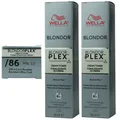 Produktbild: Wella Plex Cream Toners 2 x 60 ml /86 Ultra Cool Booster