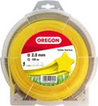 Produktbild: OREGON sternförmig Mähfaden YELLOW STARLINE Ø 2,0 mm Länge 155 m Trimmerfaden