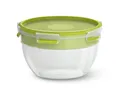 Produktbild: Emsa Lunchbox EMSA CLIP & GO Salatbox rund, 2,60 L mit Einsatz und Dressingbox