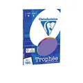 Produktbild: Clairefontaine 4166C - Ries Druckerpapier / Kopierpapier Clairalfa PPP, DIN A4, 160g, 50 Blatt, Violett, 1 Ries
