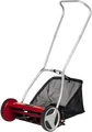 Produktbild: Einhell Hand-Rasenmäher GC-HM 400 (bis zu 250 m², 40 cm Schnittbreite, kugelgelagerte Mähspindel mit 5 Stahlmessern, 4-stufige Schnitthöheneinstellung 13-37 mm, 27 l-Fangkorb)