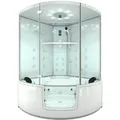 Produktbild: Acquavapore - Dampfdusche Whirlpool Dusche Duschkabine K60-ws-eh 140x140cm Ohne Zusatzoptionen