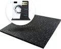 Produktbild: Premium Antivibrationsmatte für Waschmaschine Trockner Stärke 5 mm 60x60 cm