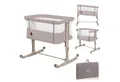 Produktbild: lionelo Baby-Reisebett AURORA, 3-in-1: Beistellbett, Babywiege, freistehendes Babybett