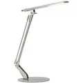 Produktbild: Brilliant Schreibtischlampe Brendan, mit LED, mit Standfuß, 500 Lumen / 4,4 W, silber