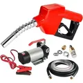 Produktbild: Bio Dieselpumpe 12 v, 150 w, 40 l/min, Heizölpumpe selbstansaugend, Absaugpumpe für Diesel, Biodiesel, Heizöl, tragbare mobile Umfüllpumpe mit
