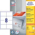 Produktbild: AVERY Zweckform Etiketten 3660-200 weiß 97,0 x 67,7 mm, 220 Blatt