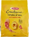 Produktbild: Emiliane Barilla Pasta all'Uovo Ripiena Tortellini con Prosciutto Crudo Gefüllte Eiernudeln mit Rohschinken Nudeln 500g Packung