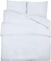 Produktbild: vidaXL Bettwäsche-Set Weiß 155x220 cm Leichte Mikrofaser