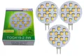 Produktbild: TRANGO LED-Leuchtmittel, 3er Pack G415-2.5/3 LED Leuchtmittel G4 Fassung zum Austausch G4 MR16 Halogen Leuchtmittel 12Volt AC/DC - 2.5 Watt 250 Lumen 3000K warmweiß Möbel Einbaustrahler, 3 St., Schrank Einbauleuchte, Deckenleuchte