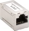 Produktbild: RJ45 Modularkupplung/Verbinder, CAT 6, Vollmetallgehäuse 2x RJ45-Buchse (8P8C)
