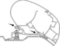 Produktbild: Dometic Perfect Roof 2000/2500 Markisen-Adapter für Ducato/Jumper/Boxer (H2) ab Bj. 2006, 4m