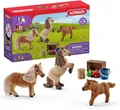 Produktbild: Schleich 41432 Mini Shetty Familie, ab 5 Jahren, HORSE CLUB - Spielset, 8 Teile