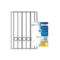 Produktbild: HERMA Ordneretiketten 5158 Weiß 34 x 297 mm 25 Blatt à 5 Etiketten