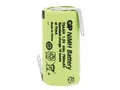 Produktbild: NiMH-Akku, GP, Industriezelle mit Lötfahnen, 28,7x14,5mm, 1,2V/750mAh