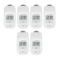 Produktbild: Homematic IP Heizkörperthermostat – basic HmIP-eTRV-B • 6er Pack