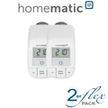 Produktbild: 2er Set Homematic IP Heizkörperthermostat - basic- HmIP-eTRV-B-2