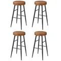 Produktbild: VASAGLE Barhocker, 4er Set, Küchenstuhl, Kunstleder, 76 cm hoch