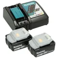 Produktbild: makita Werkzeug-Akku Set mit 2 Akkus