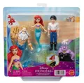 Produktbild: Disney Princess Disney Prinzessin Arielle Charakterset mit 4 kleinen Puppen, inspiriert vom Disney-Film „Arielle, die Meerjungfrau“, 3 Jahr(e), Mädchen, 200 mm, Mehrfarbig
