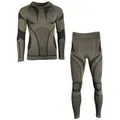 Produktbild: Mil-Tec Thermounterhemd Funktionsunterwäsche Performance lang grün 3 (XXL/3XL)