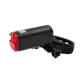 Produktbild: Fischer Batterie LED Rückleuchte mit Universalhalter, Fahrradrücklicht, Fahrradbeleuchtung, 85364