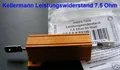 Produktbild: Kellermann Leistungswiderstand 7,5 Ohm - Micro 1000 LED, 123.952, 123952, neu