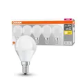 Produktbild: OSRAM LED Base Classic P, Sockel: E14, Nicht Dimmbar, Warmweiß, Ersetzt eine herkömmliche 40 Watt Lampe, Matt, 5-er Pack, Warmweiss
