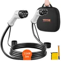 Produktbild: VEVOR Typ2 Ladekabel für Elektroauto und Hybrid 11kw 5m Kabellänge 3-Phasig 380V