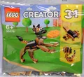 Produktbild: Lego Promo Polybag 30578 Creator Schäferhund Schlange Krebs 3 in 1 NEU NEW RAR