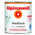 Produktbild: Alpina Alpinaweiß Weisslack seidenmatt 0,75 Ltr. Universallack