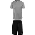 Produktbild: uhlsport Trainingsanzug Trikot-Set SCORE 26, atmungsaktiv grau|schwarz S