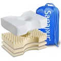 Produktbild: Sanapur Original Kissen 4.0 - Variante MED - Orthopädisches Seitenschläferkissen Made in Germany mit Visko Schaum/Soft Schaum