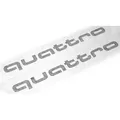 Produktbild: Original Audi Q2 C-Blade Dekorfolie Set Quattro Exterieur Schriftzug Florettsilber 81A064317 Z7G