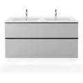 Produktbild: Duravit - Me By Starck Möbel-doppelwaschtisch, Ohne Hahnloch,