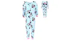 Produktbild: Disney Minnie Mouse Schlafanzug Minnie Maus Kuscheliger Fleece Schlafanzug Jumpsuit Kinder mit Hoodie