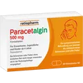 Produktbild: ratiopharm GmbH PARACETALGIN 500 mg Filmtabletten 20 St 16730456